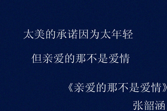 爱是不能够回头的流浪 歌词经典文字图片