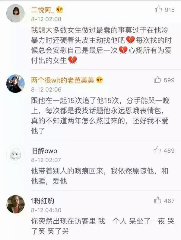 女生在爱情中最卑微