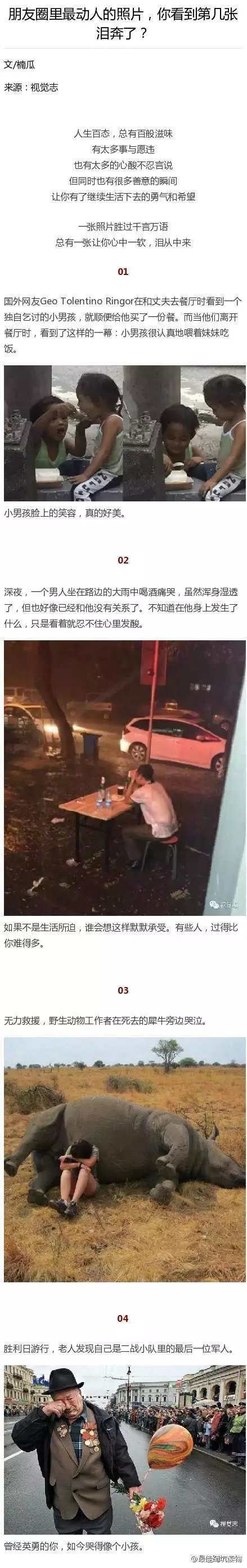那幅图中，戳中你泪点