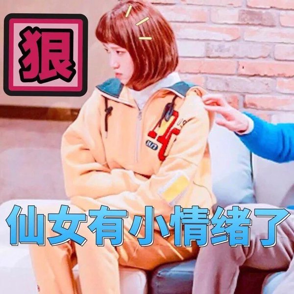 仙女有小情绪了