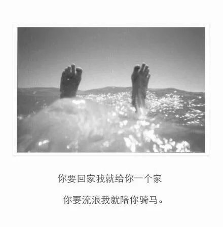 等你终于感到了厌倦，我待你回家