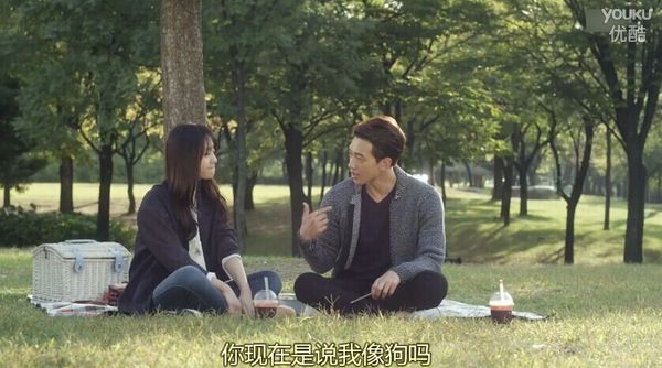 你是说我长得像狗吗？