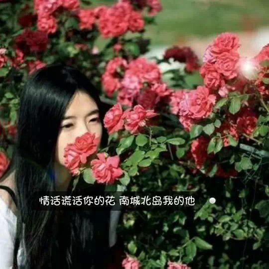 她一笑，倾城，陌上百花随之初绽