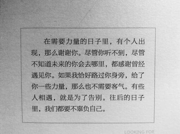 你并不在意，站在那个地方的我有多孤独