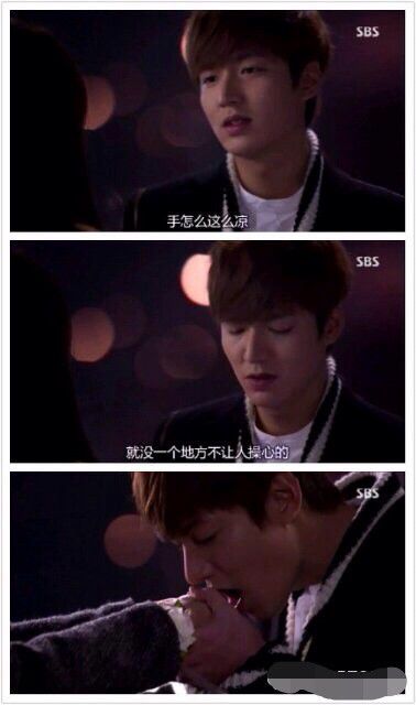 帮女生暖手的男生最可爱