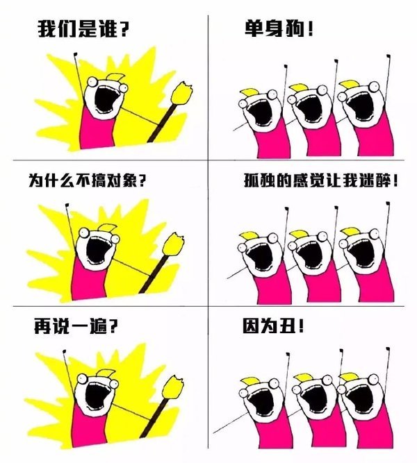你们是谁？单身狗