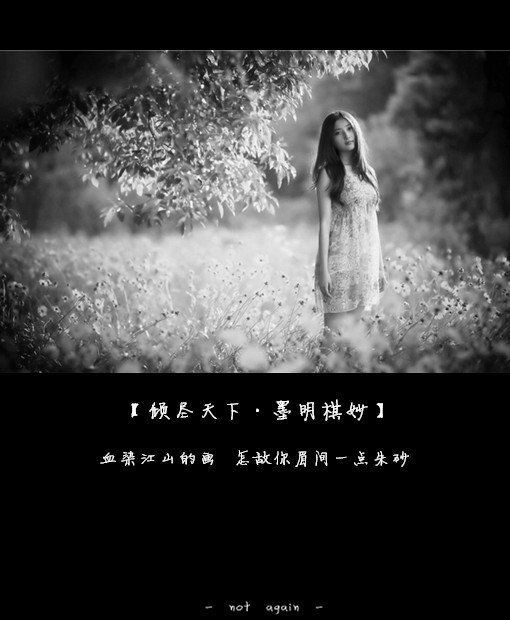 不是我割舍不下， 只是早已没有了选择。